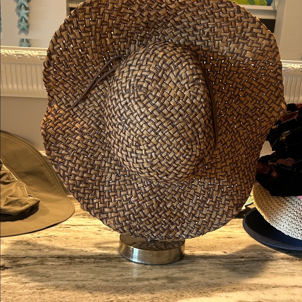 Salt Life Natural Straw Floppy Sun Hat
